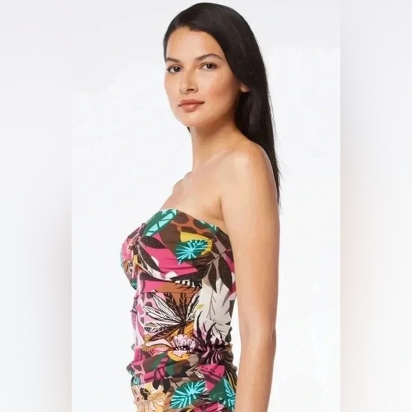 Bleu Rod Beattie Run Wild Draped Bandeau
Tankini Top and Bikini Bottom Size 14 - Picture 4 of 11